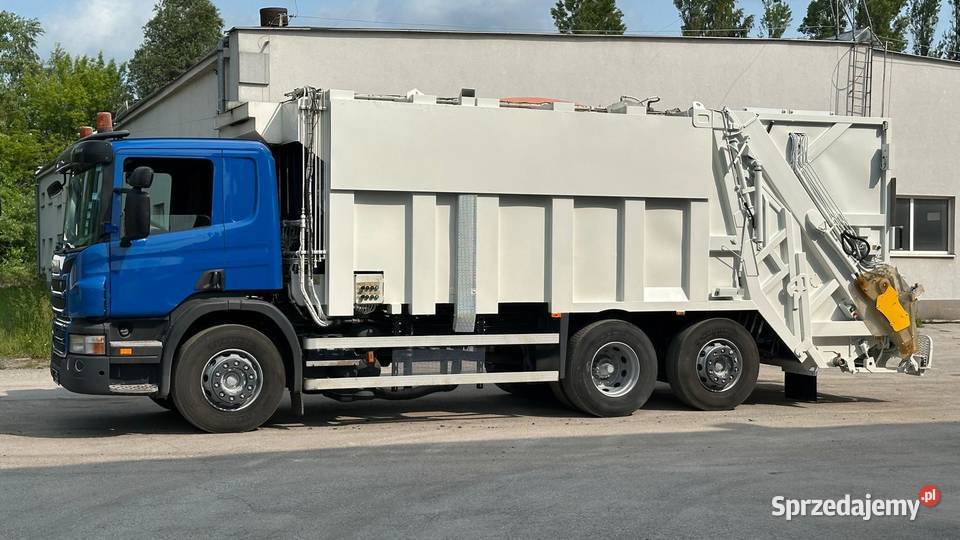 SCANIA P360 śmieciarka 2 komory 24m3 MOLL2K świętokrzyskie
