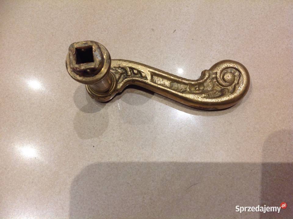 Stara Klamka Mosiężna