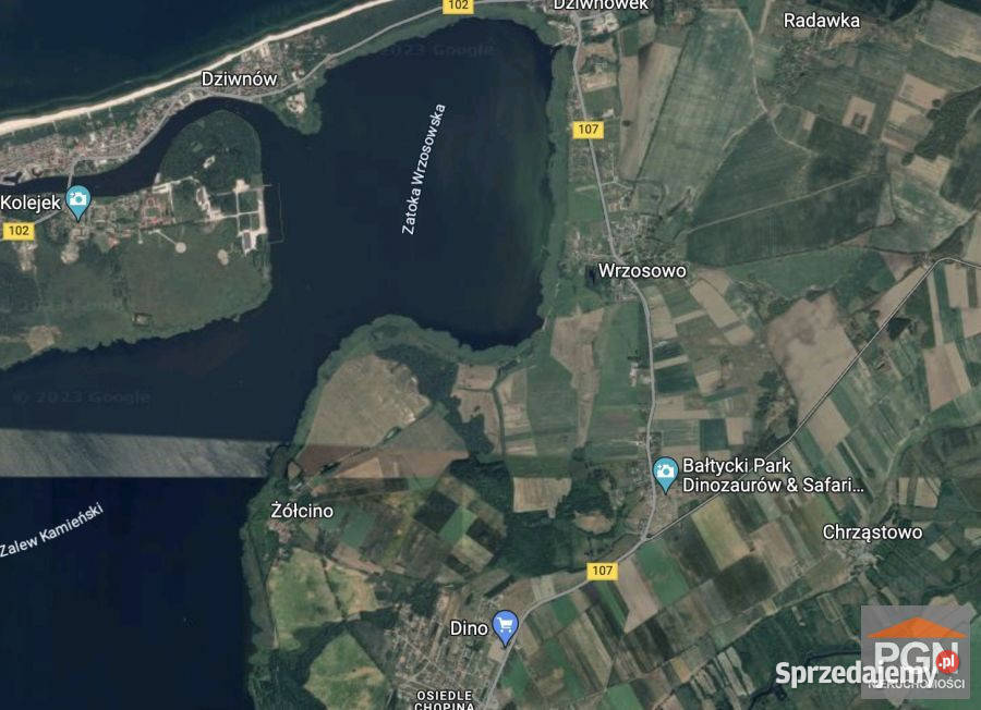 Ogłoszenie ziemia Dziwnówek 1117m Sprzedaż