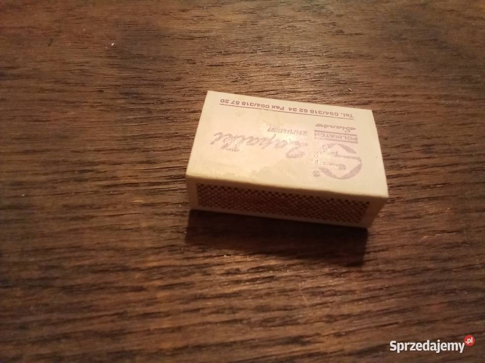 Pudełko zapałek znak zodiaku strzelec PRL