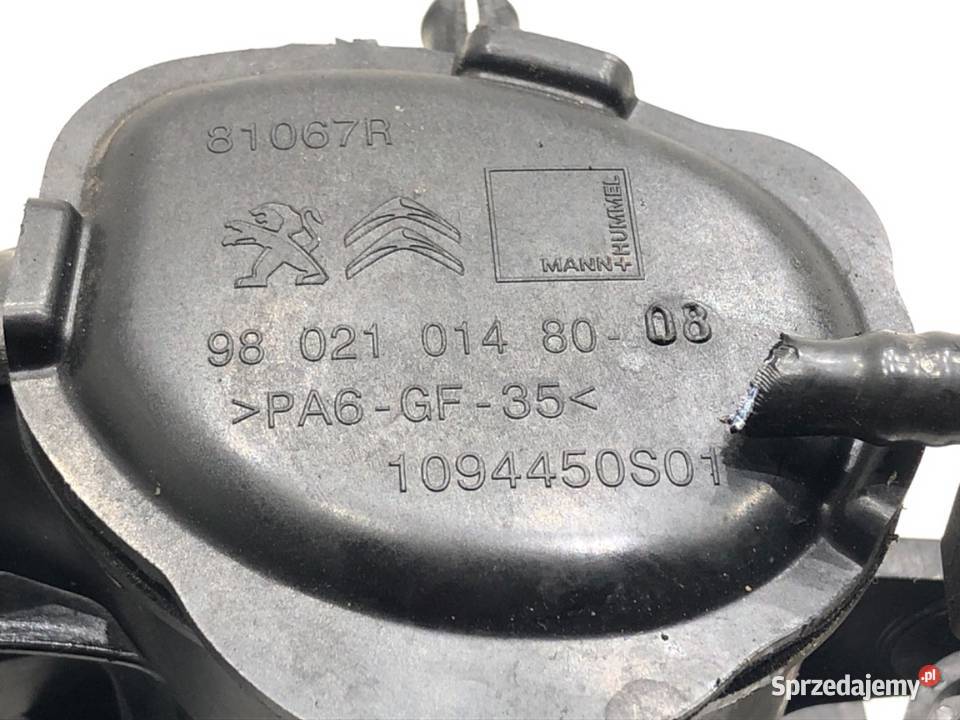 KOLEKTOR SSĄCY CITROEN C4 CACTUS 9802101480 12 podkarpackie sprzedam