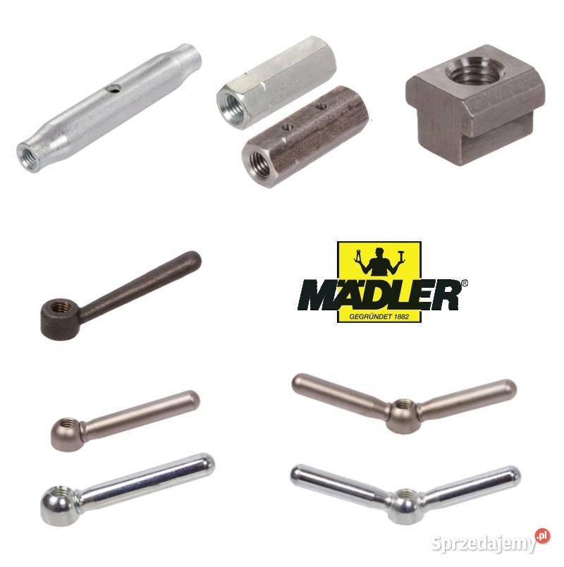 Nakrętki sześciokątne napinające rurowe mocujące Kraków