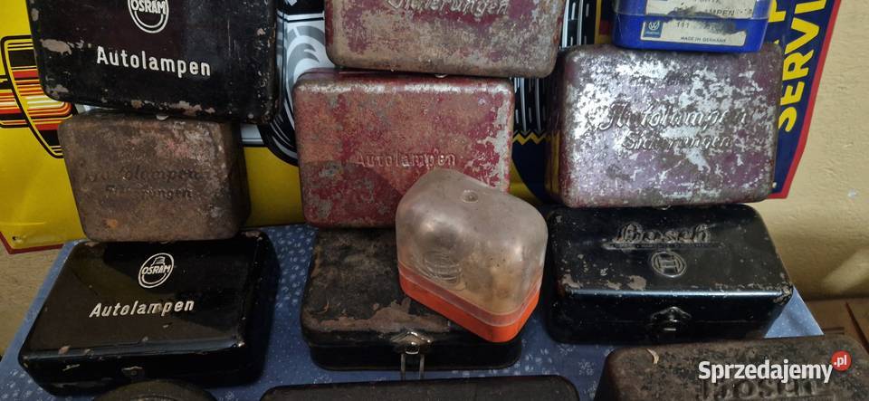Puszki na żarówki bosch osram itp wyprzedaż Łódź