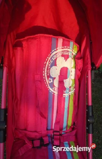 wóżek spacerowy Koochi parasolka różowa Dla Dziecka Swarzędz