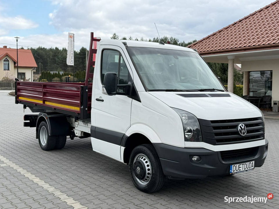 Volkswagen Crafter Nowa Zabudowa Wywrotka świętokrzyskie Widełki