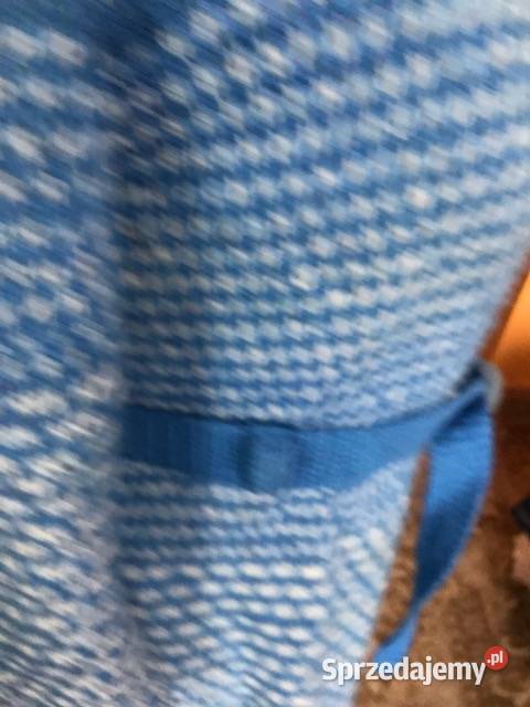 Suknia damska dziergana druty robota własna 4648 Zbąszynek