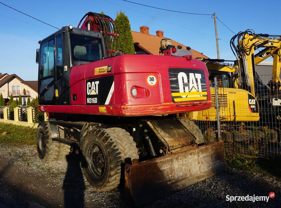 Koparka kołowa CAT M 316 D 2013 Rok produkcji 2013 Jeziorko