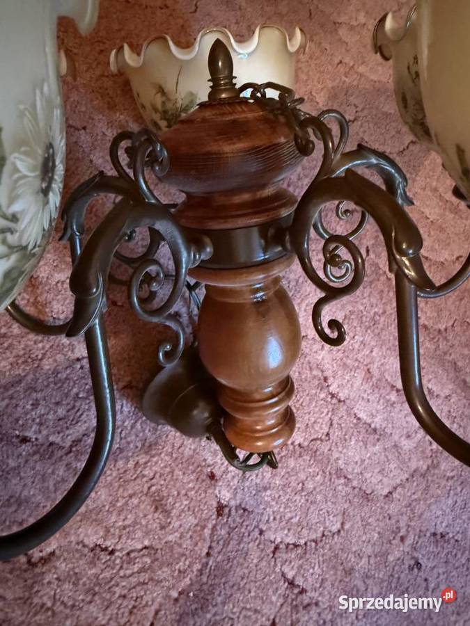 Piękny stylowy żyrandol Włocławek