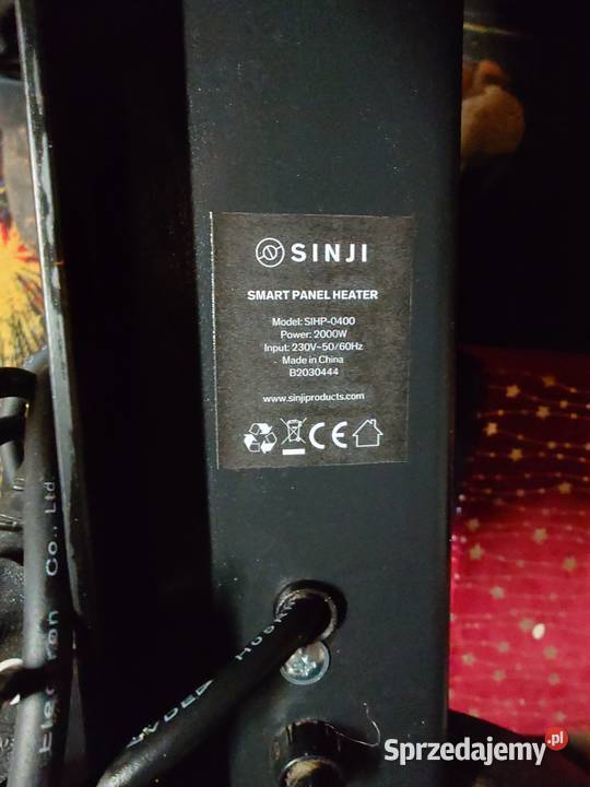 Grzejnik elektryczny szklany 2000W WiFi i pilot Stargard