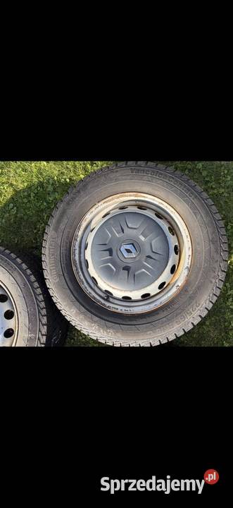 Koła Zimowe Renault Master Opel Movano 22565 16C Samochodowe warmińsko-mazurskie Ełk sprzedam