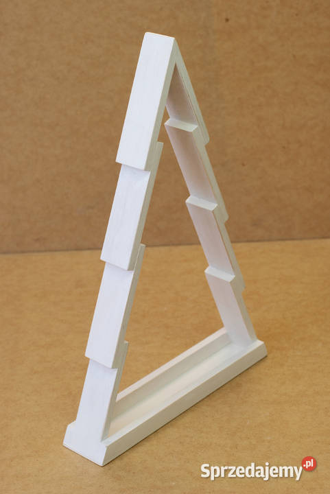 CHOINKA drewniana BAZA do ozdabiania podstawa