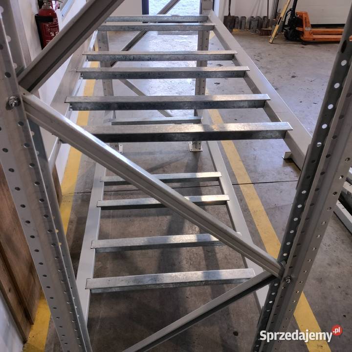 Regał magazynowy metalowy półkowy NOWY H200 Puławy