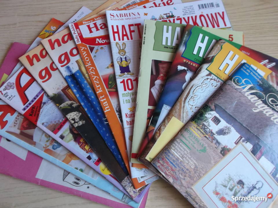 Czasopisma z motywami do haftowania Czersk