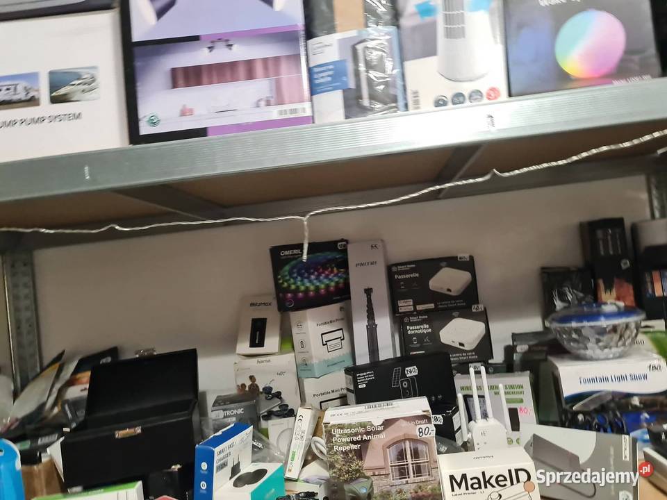 Towar z Palet Likwidacji Sklepu z regałami łódzkie Łódź