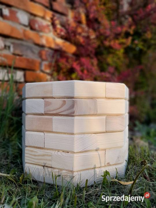 Donica drewniana SZEŚCIOKĄTNA ogrodowa donica na śląskie Kalety sprzedam