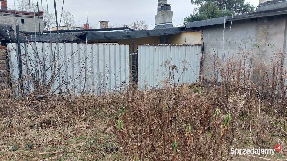 Nieruchomość z zabudową Sosnowiec Dziubińskiego szeregowa