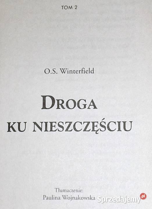 Czarne perłyTom 2 Droga ku nieszczęściu O S Chełm