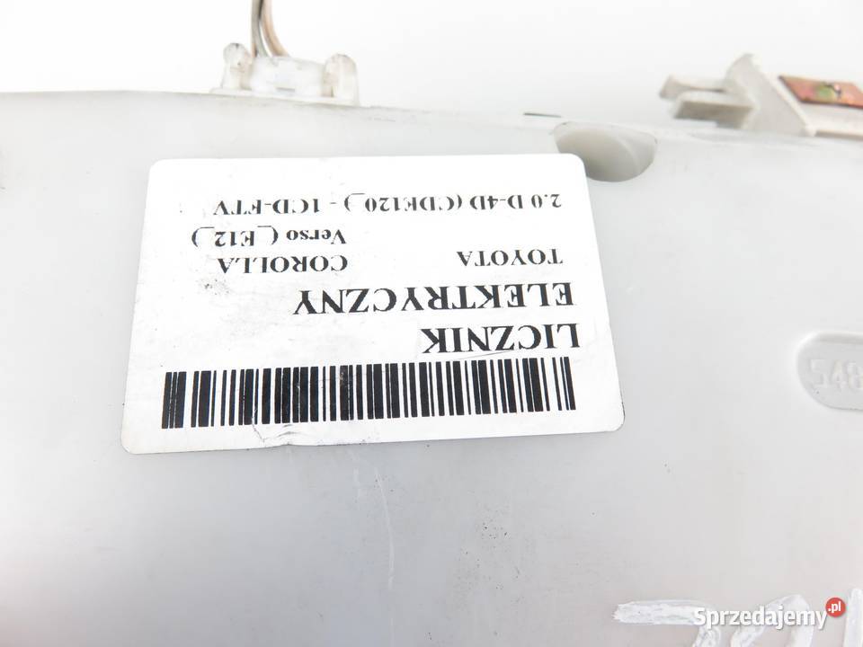 LICZNIK TOYOTA COROLLA E12 20 D4D 2574108790