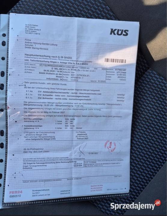 Citron Jumper Super Stan l2h2 Gwarancja furgon Citroën Kazimierz Dolny sprzedam