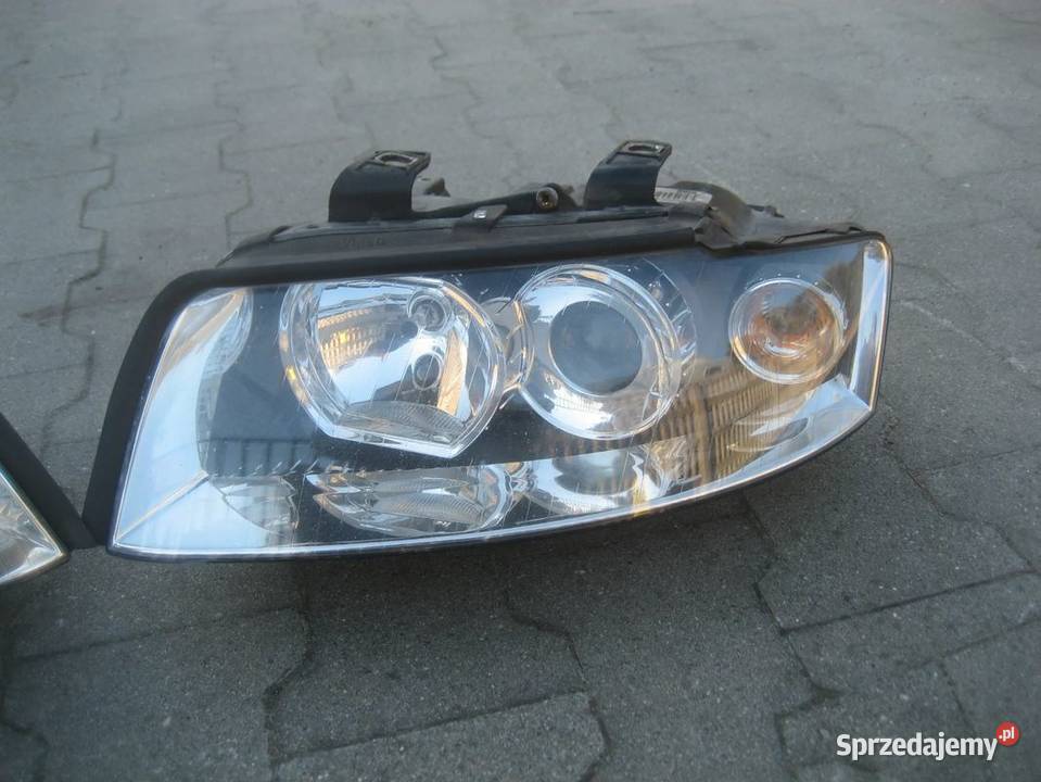 audi a4 b6 małysz 0104r lampa przód prawa lewa osobowe wielkopolskie Rakoniewice sprzedam