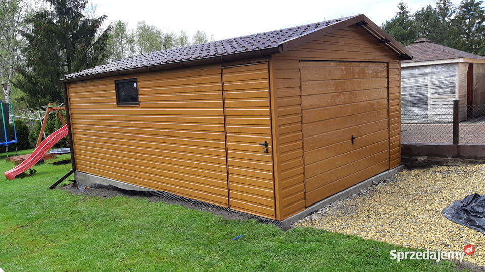 Grafit Garaż Blaszany 5x6 Garaż Blaszane Blaszak kujawsko-pomorskie Skępe