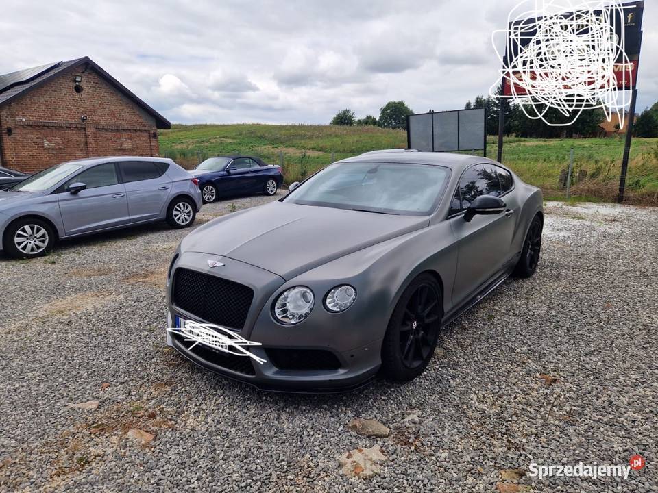 Bentley gt coupe v8 zamiana nieuszkodzony podkarpackie Mielec