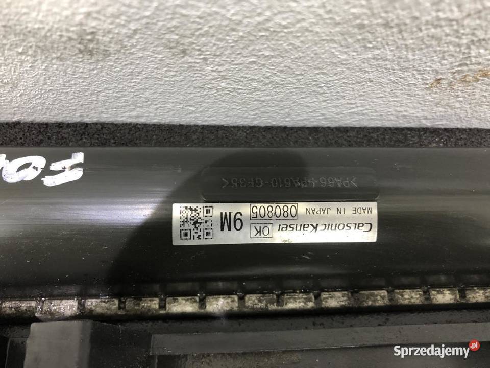 KOMPLET CHŁODNIC SUBARU FORESTER III 0813R 20 sprzedam