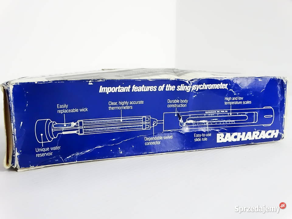 Psychrometr obrotowy Bacharach 127013 Sling lubelskie Biłgoraj