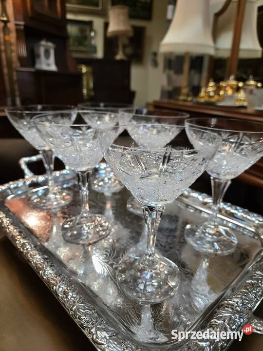 Kryształowe Kieliszki do Martini Kalisz