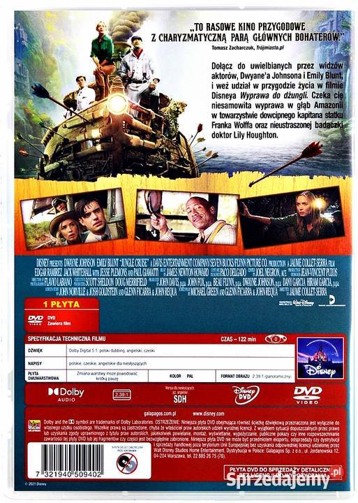 WYPRAWA DO DŻUNGLI DISNEY 1 płyta Kalisz