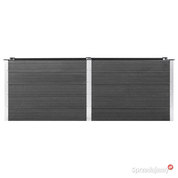 Podwyższona donica ogrodowa 250 x 100 x 91 WPC Warszawa