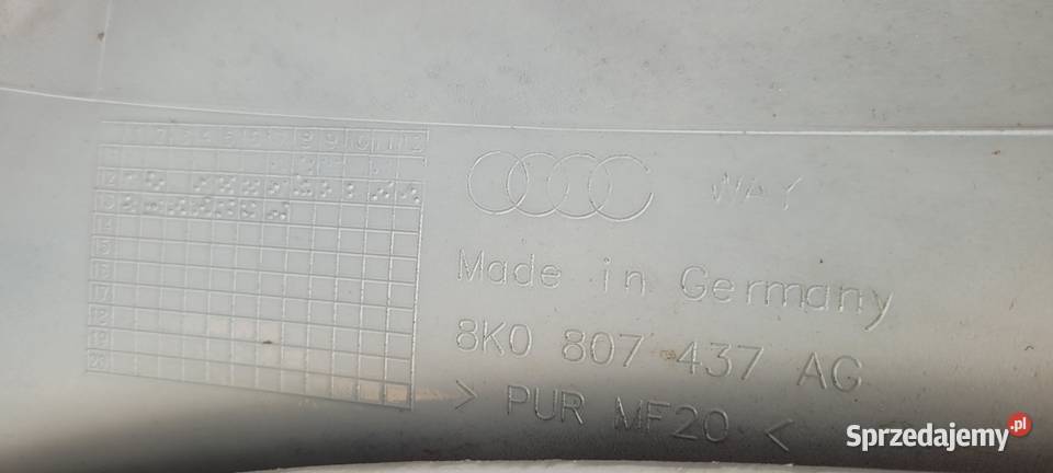 AUDI RS4 8K0 B8 LIFT ZDERZAK PRZEDNI PRZÓD Ruda Śląska sprzedam