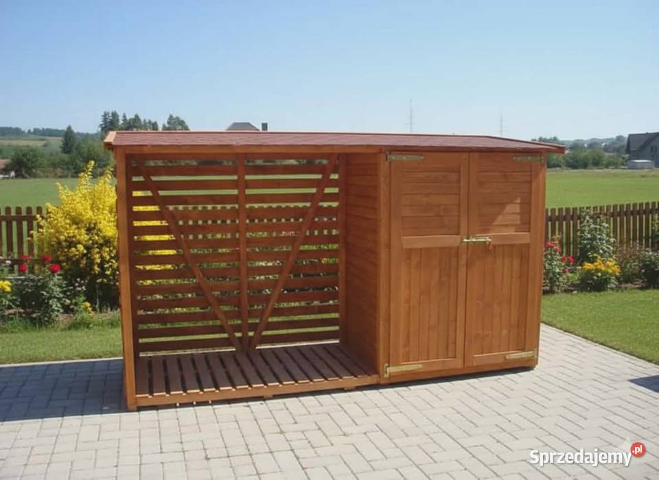 Domek z drewutnią Jordanów