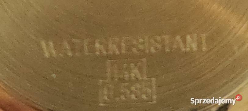 Złoty zegarek Majestic 14K 585 Kraków