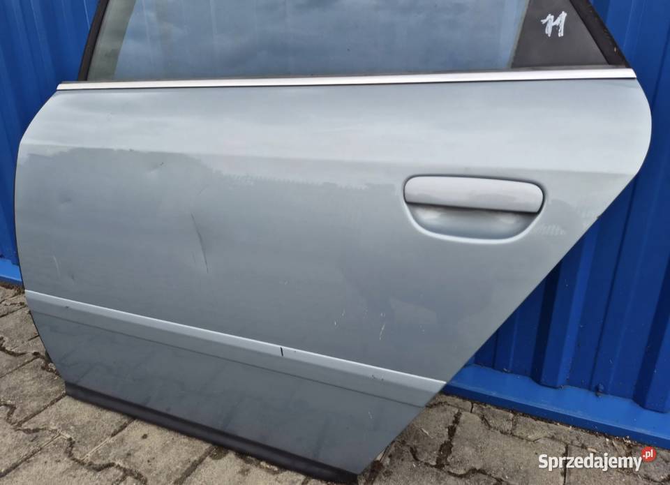11 DRZWI TYŁ LEWY TYLNE LEWE AUDI A6 C5 LIFT Działoszyce