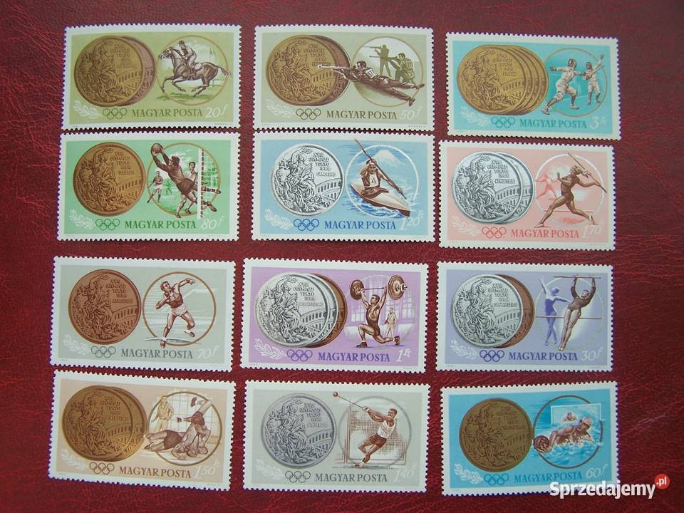 Węgry 1965 MNH Mi 2089100 Sport Olimpiada Tokio Tychy