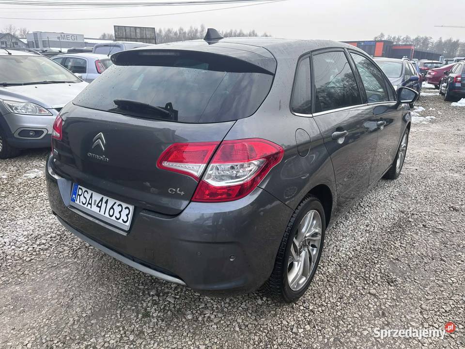 Citroen C4 2012 Exclusive Niski Przebieg aluminiowe felgi Ładna