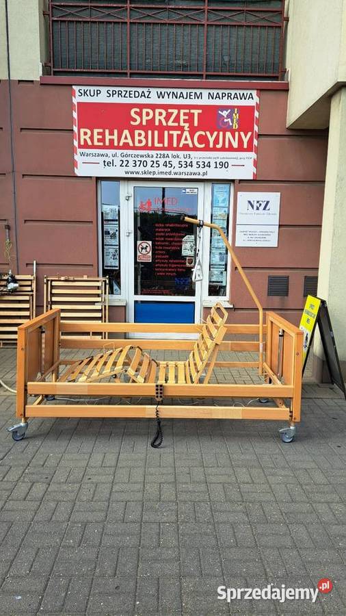 Wynajem Łóżek Rehabilitacyjnych 100 zlmsc bez