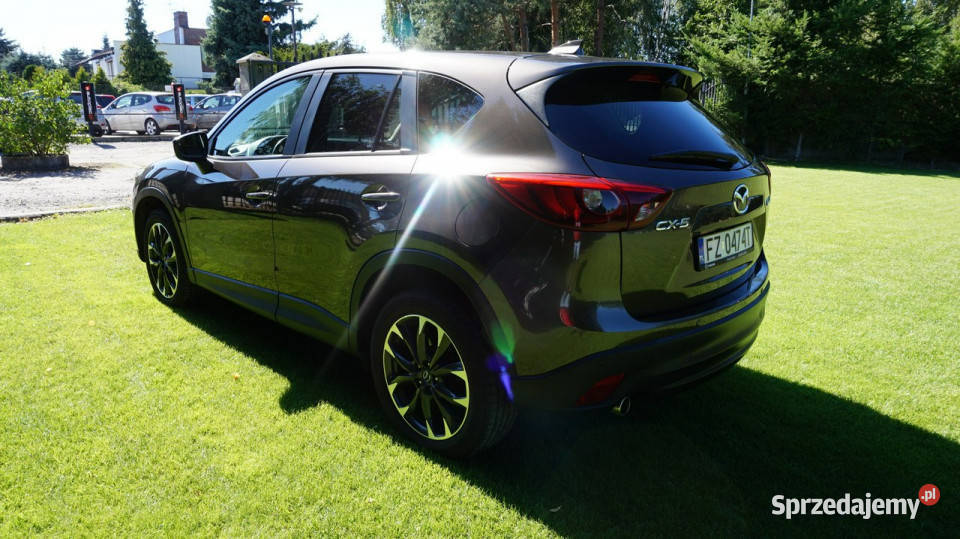 Mazda CX5 Super wyposażona Gwarancja II 2017 diesel Zielona Góra