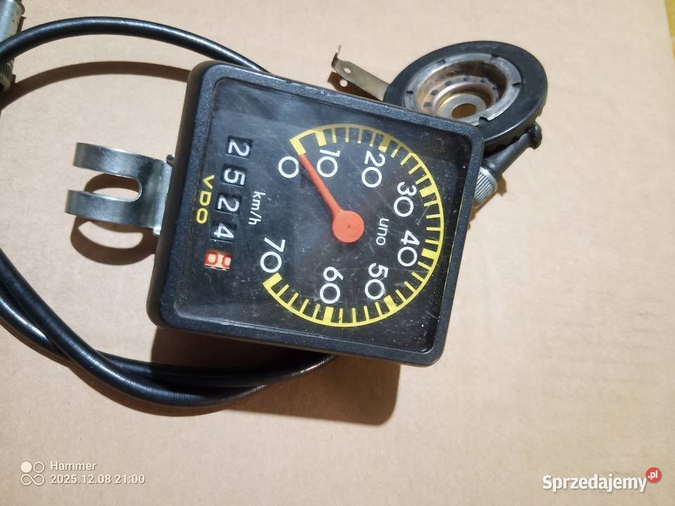 Licznik VDO z linką i ślimakiem SPRAWNY lubuskie Ciosaniec