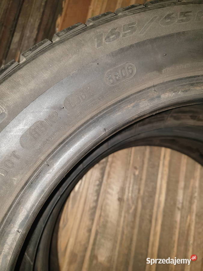 opony Michelin Alpin 16565R15T zima Dobre Miasto sprzedam