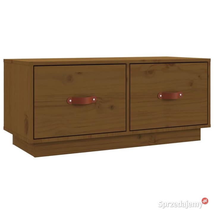 Szafka pod telewizor miodowy brąz 80x34x35 Warszawa