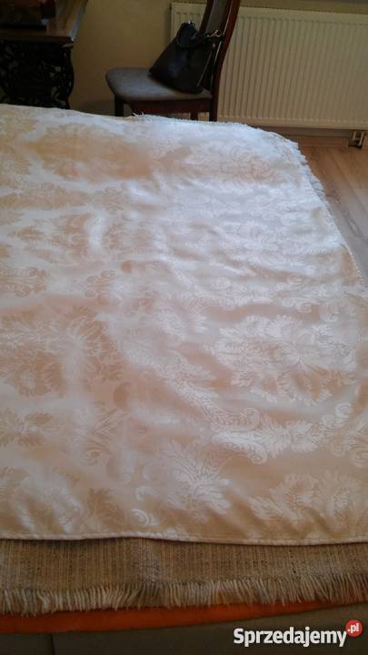 obrus obrusy na prezent beżowy złoty Gdańsk