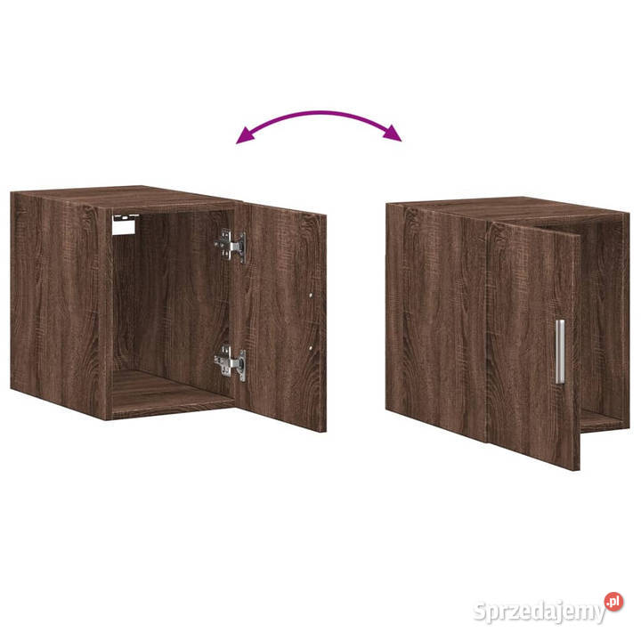 Szafka wisząca brązowy dąb 30x425x40 WM846095