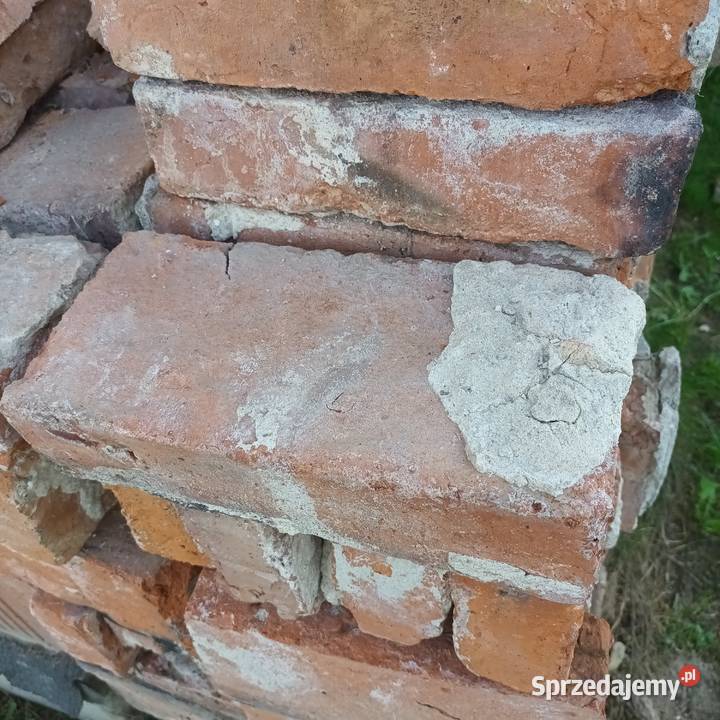 Cegła rozbiurkowa ręcznie robiona Pozostałe Rawa Mazowiecka