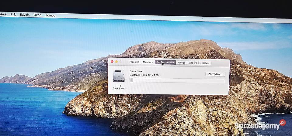 APPLE iMAC A1418 215 i57360U 8GB DDR4 1TB SATA Nawra