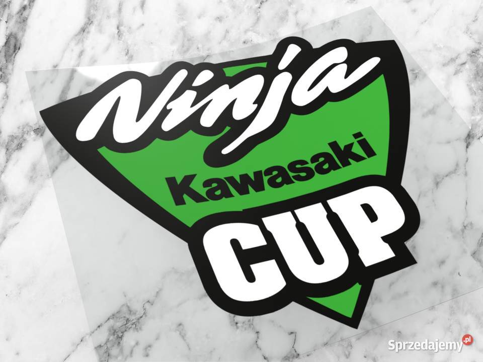 Naklejka NINJA CUP 10 x 9 kawasaki motogp race Choroszcz