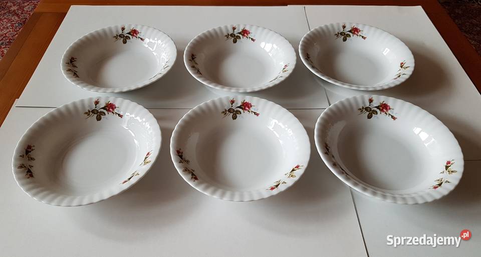 Głębokie talerze obiadowe porcelana Chodzież Dąbrowa Górnicza