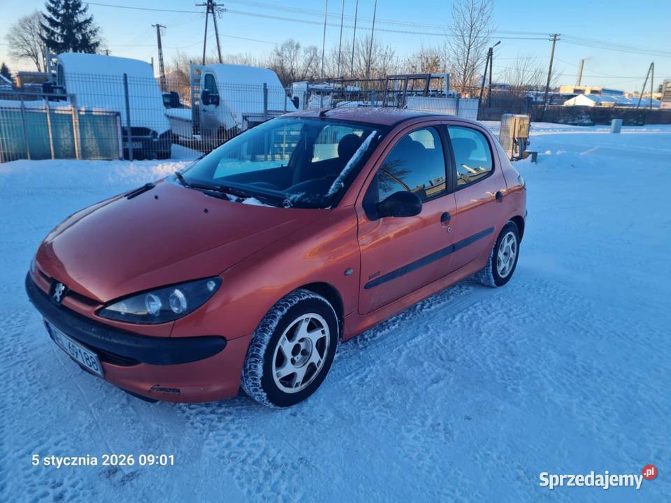 peugeot 206 sprawny długie opłaty 206 podlaskie Grajewo