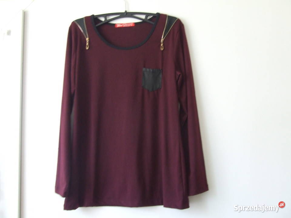 Bluzeczka bordowa Miss Classic Collection R 40 Oborniki Śląskie sprzedam